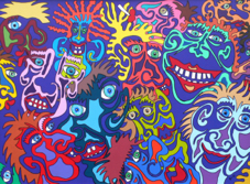 People III, 2010, 150 x 110 cm, acrylic on canvas