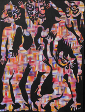 Dancer, 2013, 200 x 150 cm, acrylic on canvas