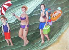 -Sommerferien,2009-Acryl, Pigmente auf Leinwand 150 x110 cm.jpg