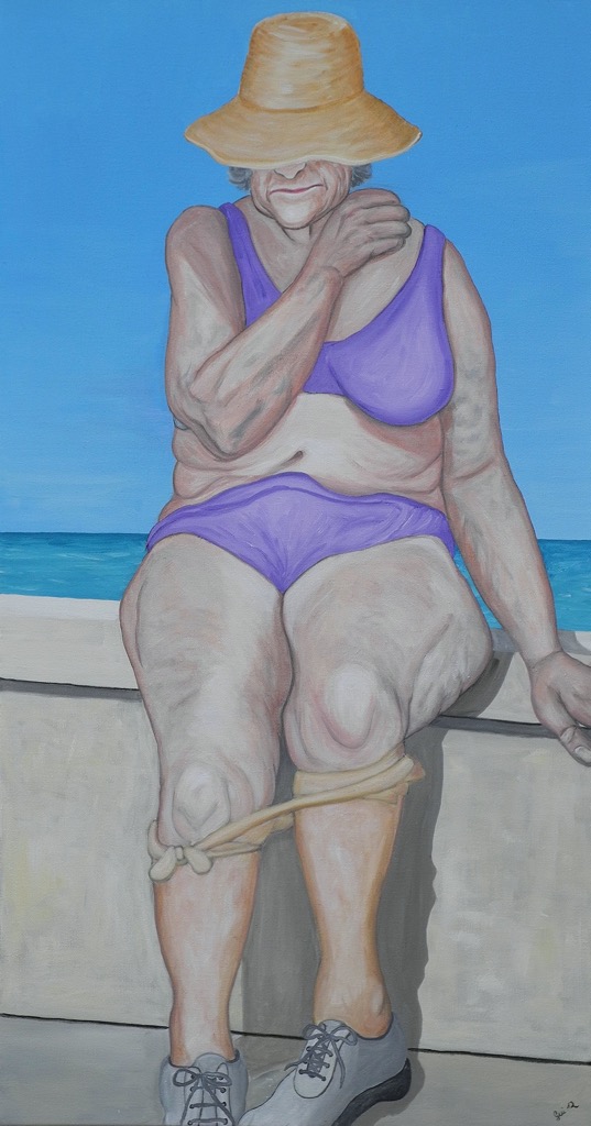 Sonnenschein, 2012, 140 x 80 cm, Acrylic on Canvas, - 1400 Euro - 