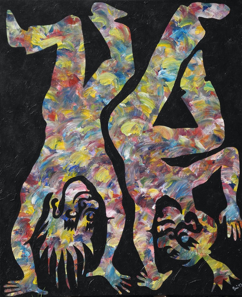 Breakdancer; 2013, 120x100cm, Acrylic on Canvas, - 1500 Euro -